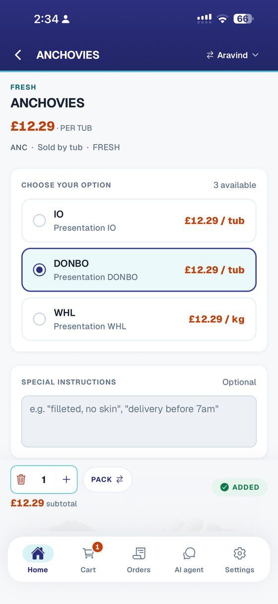 Cuts, packs and presentations — each with its own price